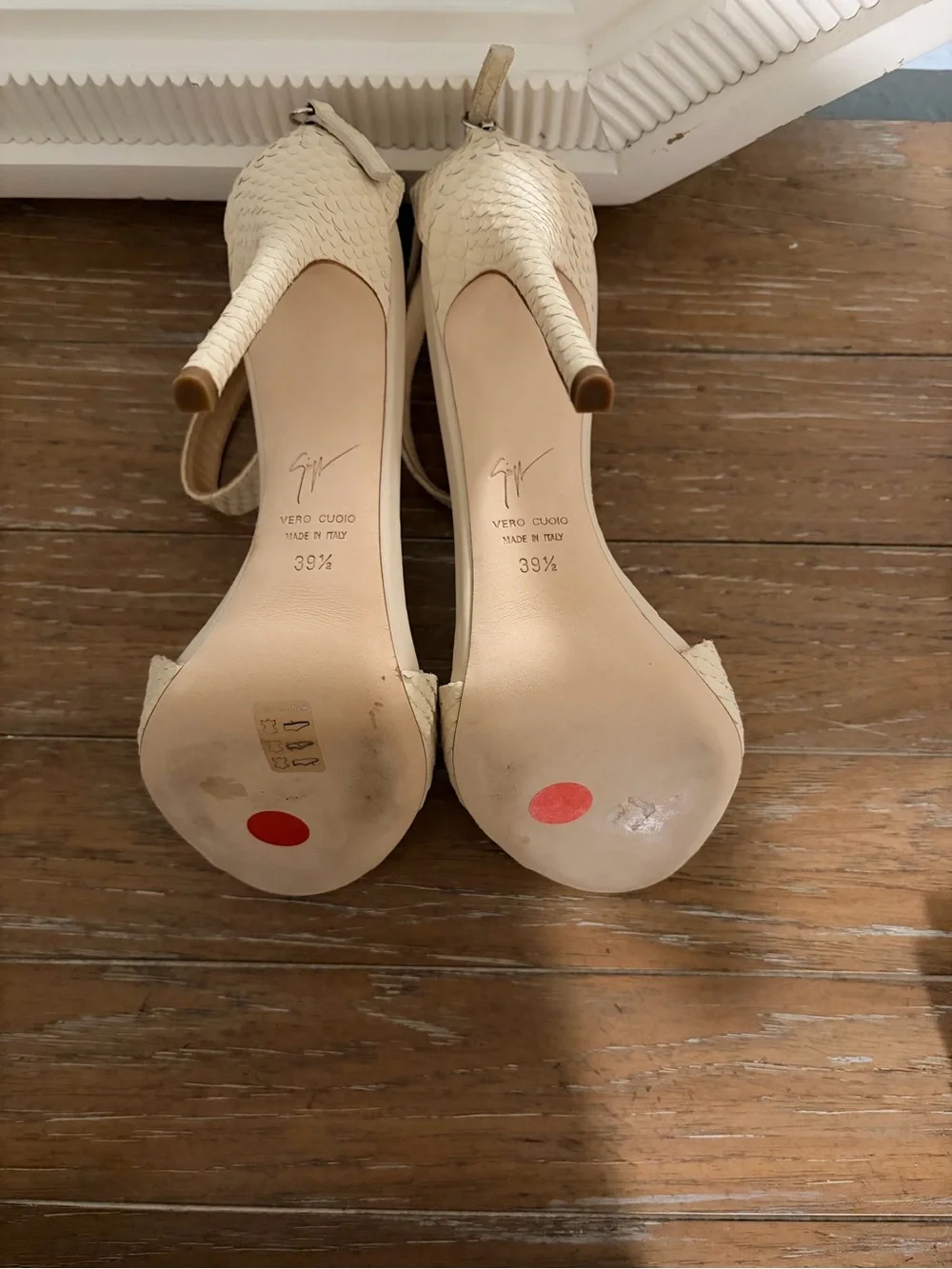 Giuseppe Zanotti Sandals heels E50151 Golia printed size 39 US (9)